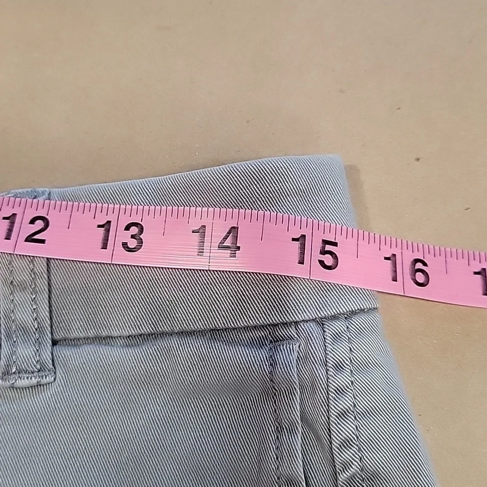 J. Crew Size 4 Washed Gray Stretch 4